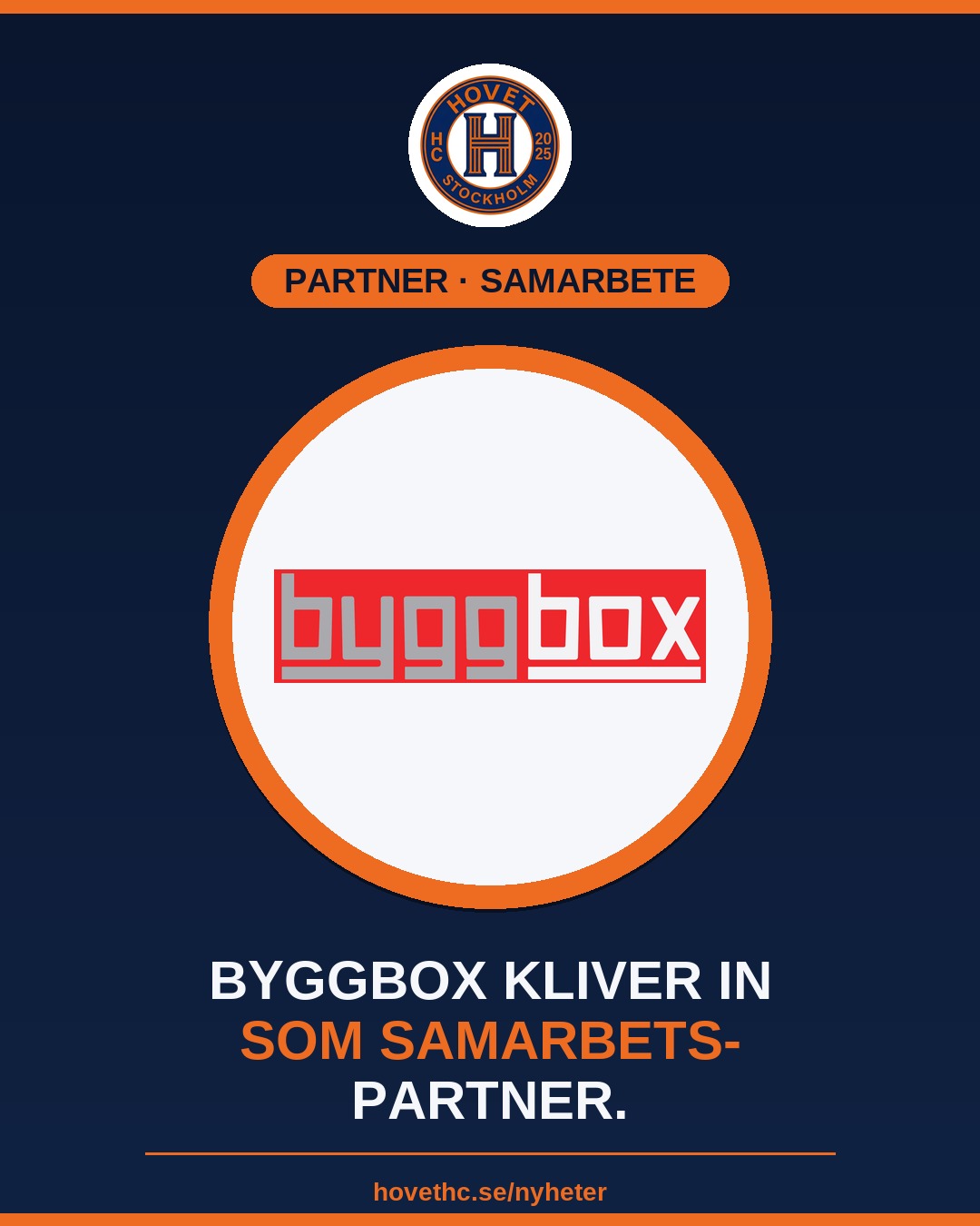 Byggbox kliver in som samarbetspartner