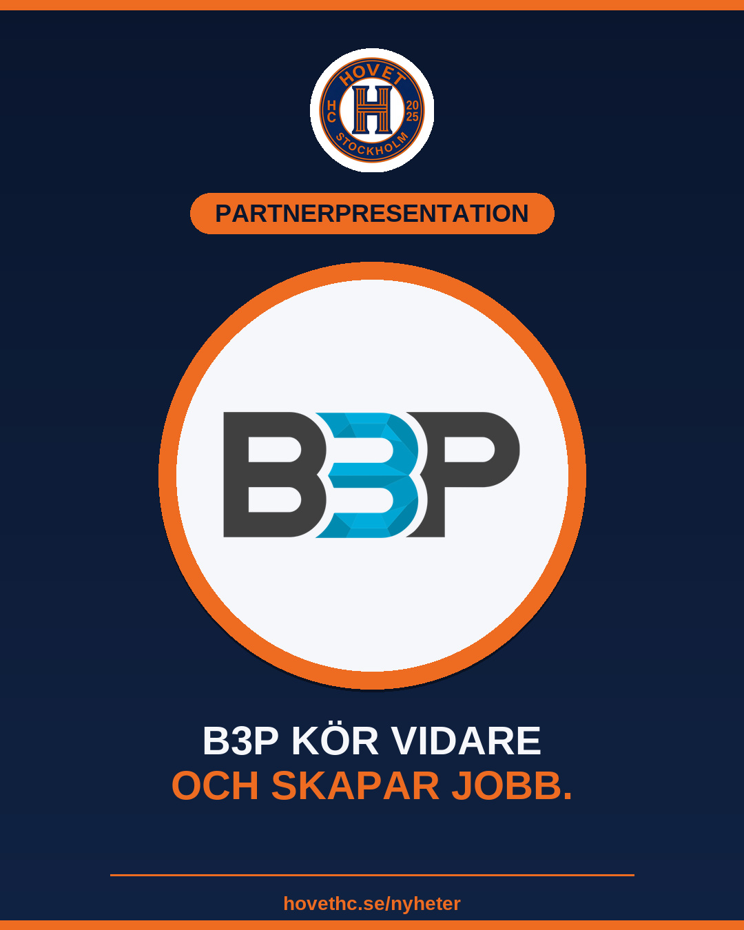 B3P skapar jobb för spelare och supportrar