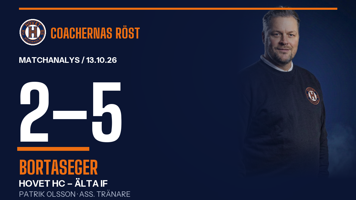 Bortaseger 2–5 mot Älta IF — Patrik Olsson analyserar