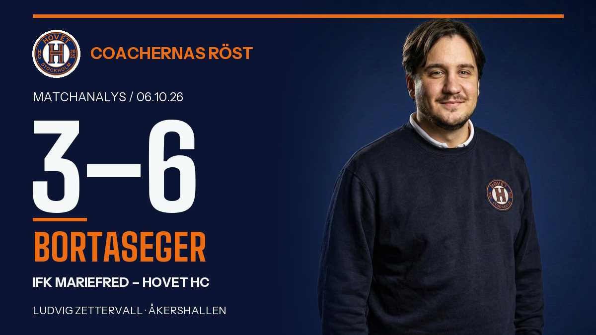 Bortaseger 3–6 mot Mariefred — Ludvig Zettervall analyserar