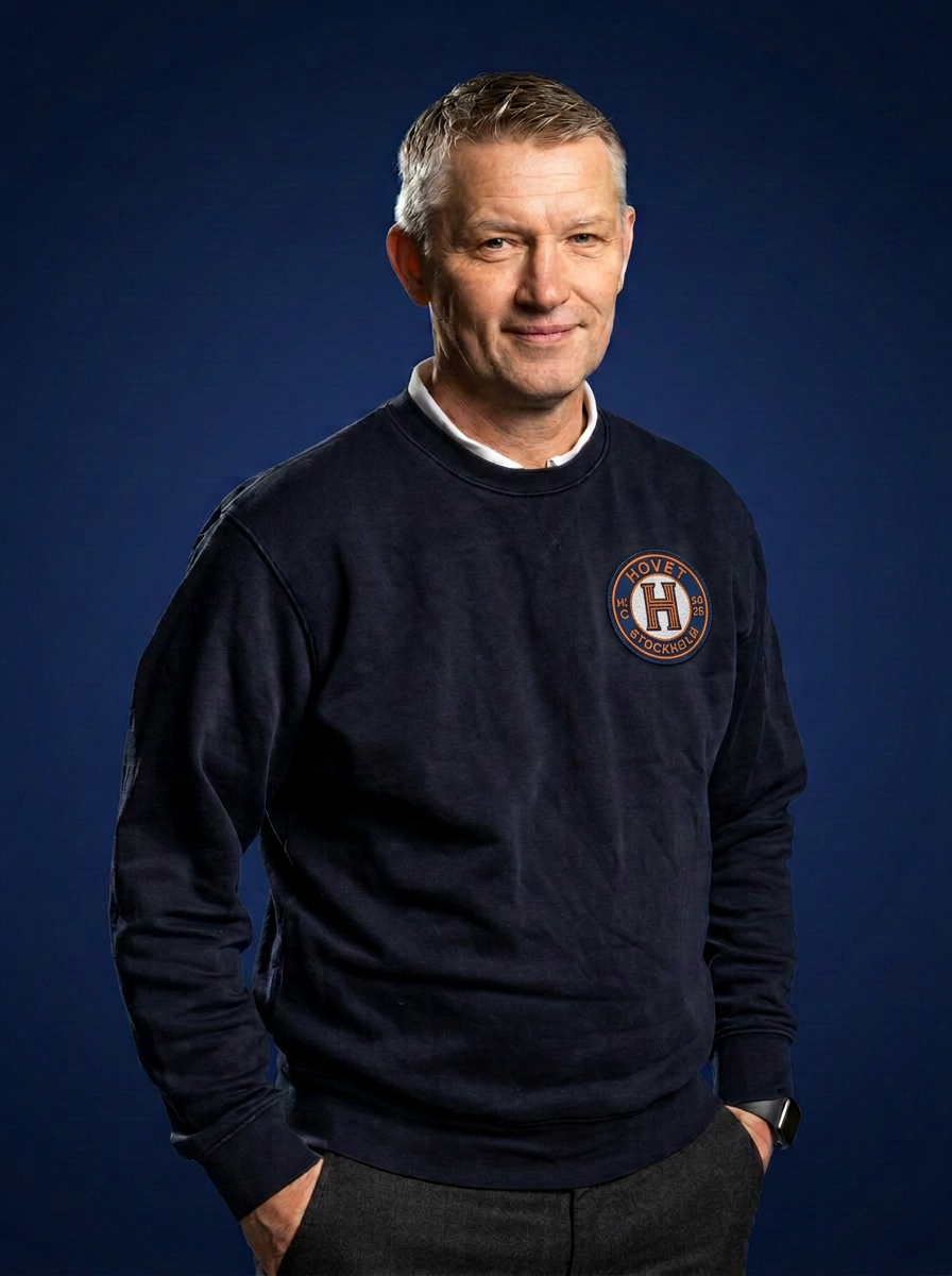 Ulf Gresté, styrelseledamot och klubbansvarig i Hovet HC